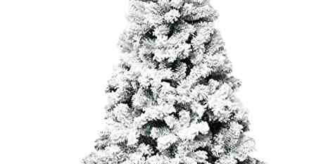 Comment décorer un petit sapin floqué blanc ?