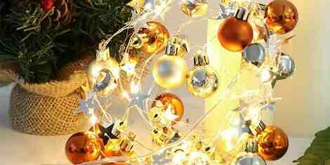 Quelle taille de guirlande lumineuse pour un sapin de 1m80 ? guirlande lumineuse décorative pour Noël