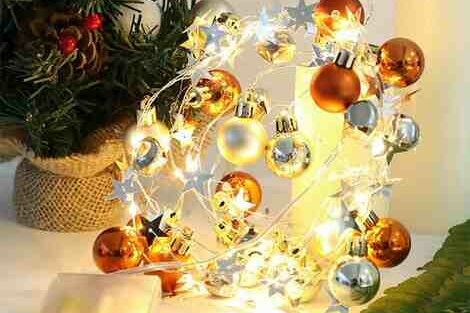 Quelle taille de guirlande lumineuse pour un sapin de 1m80 ? guirlande lumineuse décorative pour Noël