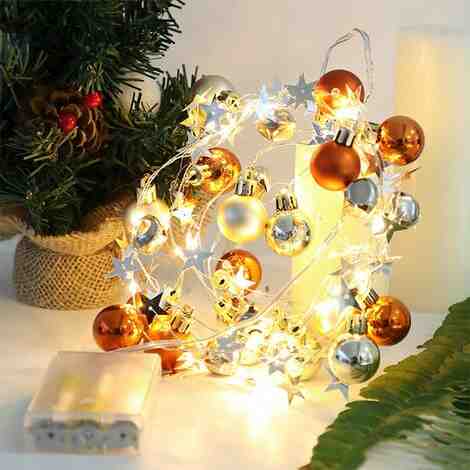 Quelle taille de guirlande lumineuse pour un sapin de 1m80 ? guirlande lumineuse décorative pour Noël